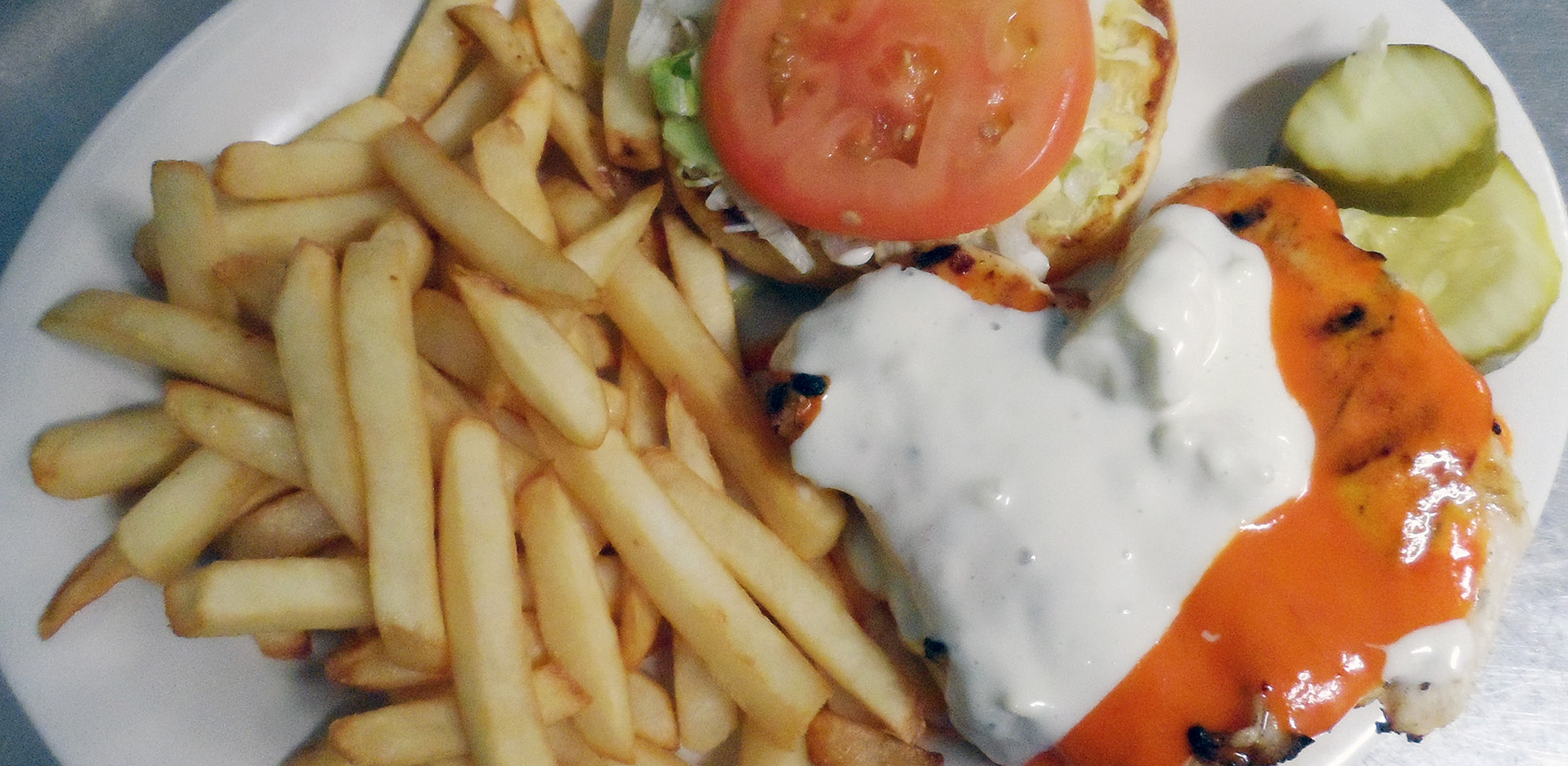 C.C O'Briens Buffalo Chicken Sandwich C.C O'Briens Buffalo Chicken Sandwich