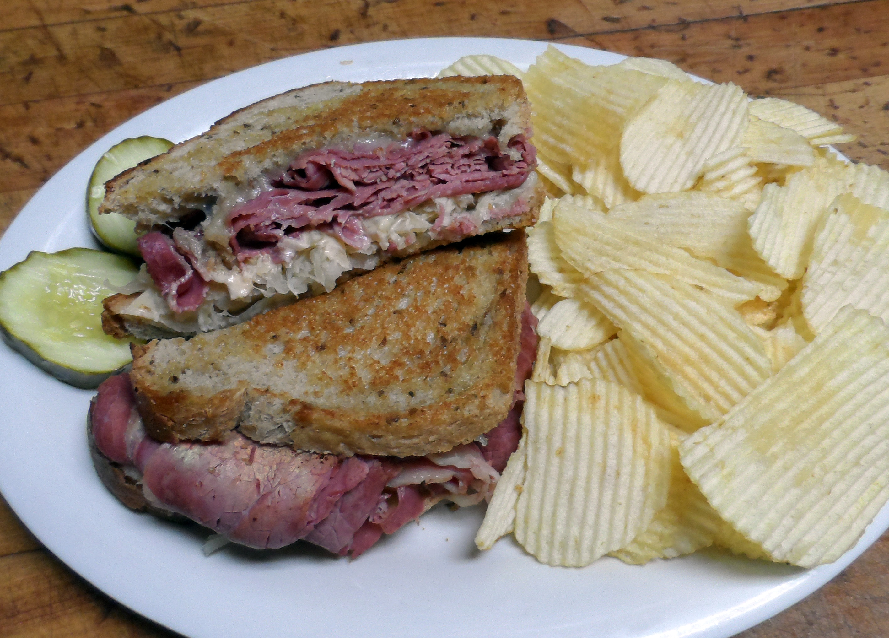 C.C O'Briens Reuben Sandwich C.C O'Briens Reuben Sandwich